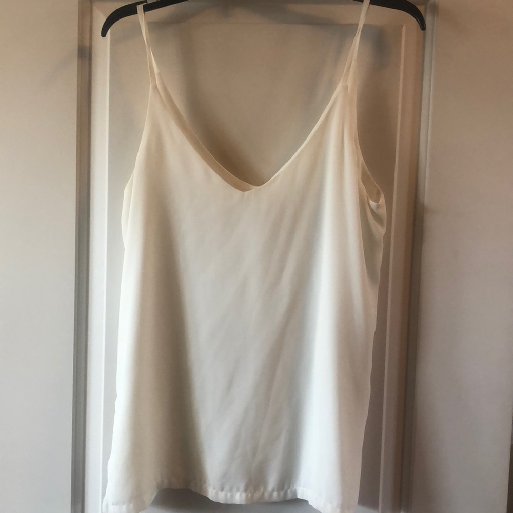 White dressy tank top